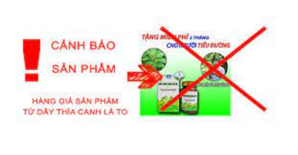 Cảnh báo hàng giả từ dây thìa canh lá to